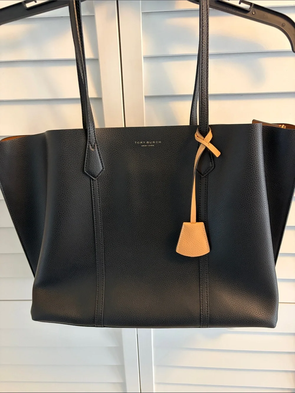 Price Drop! Tory Burch Black Perry Triple Compartment Tote NWT